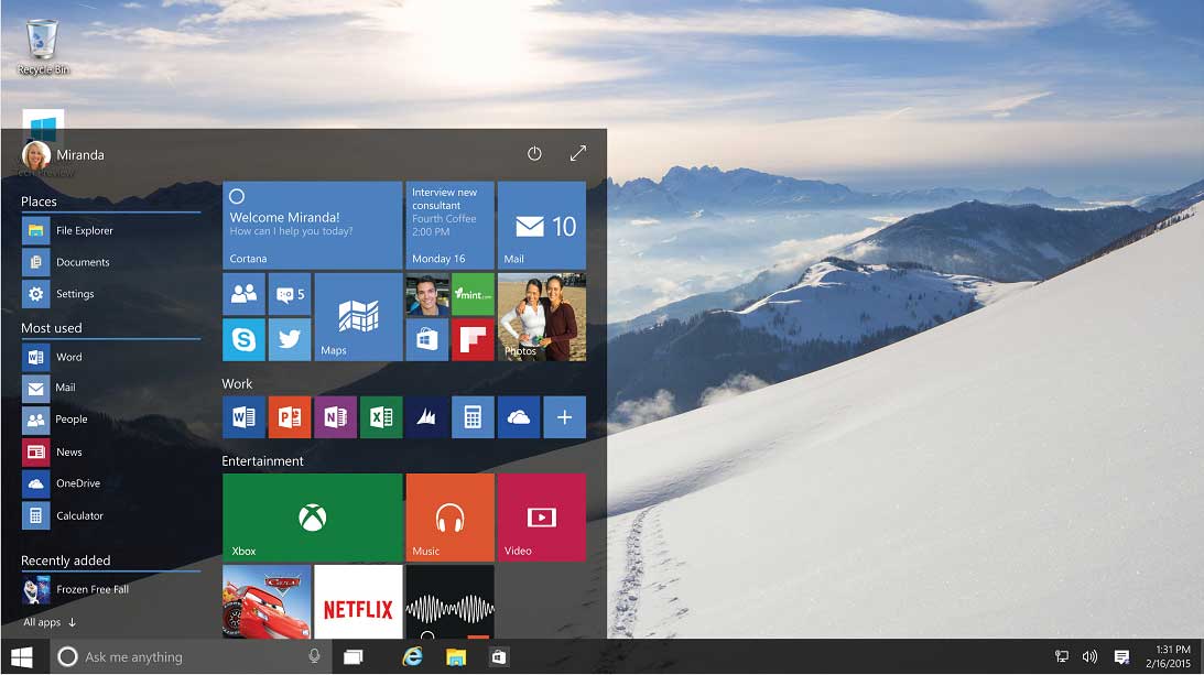 Windows 10 - AED Informatique